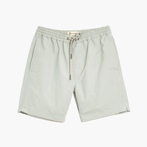 Men’s Madewell Everywear Shorts in Size Medium. Color is Sage Mist.